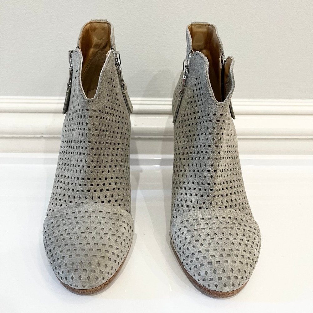 New Rag & Bone Suede Grey Ankle Boots